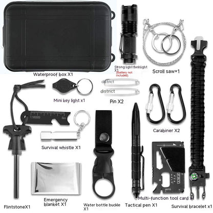 Multifunctional Camping Outdoor Equipment Survival Tool Set