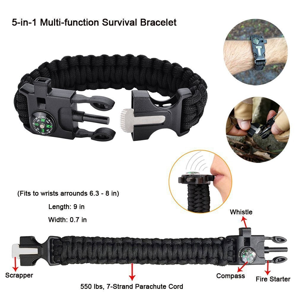 Adventure Survival Tool Suit Multi-functional Field Survival First Aid